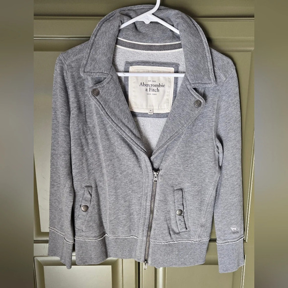 Abercrombie & Fitch Cotton bomber jacket - Picture 1 of 6